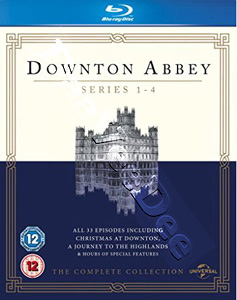 Downton Abbey - Complete Collection (Series 1-4) - 13-Disc Box Set (Blu-Ray)